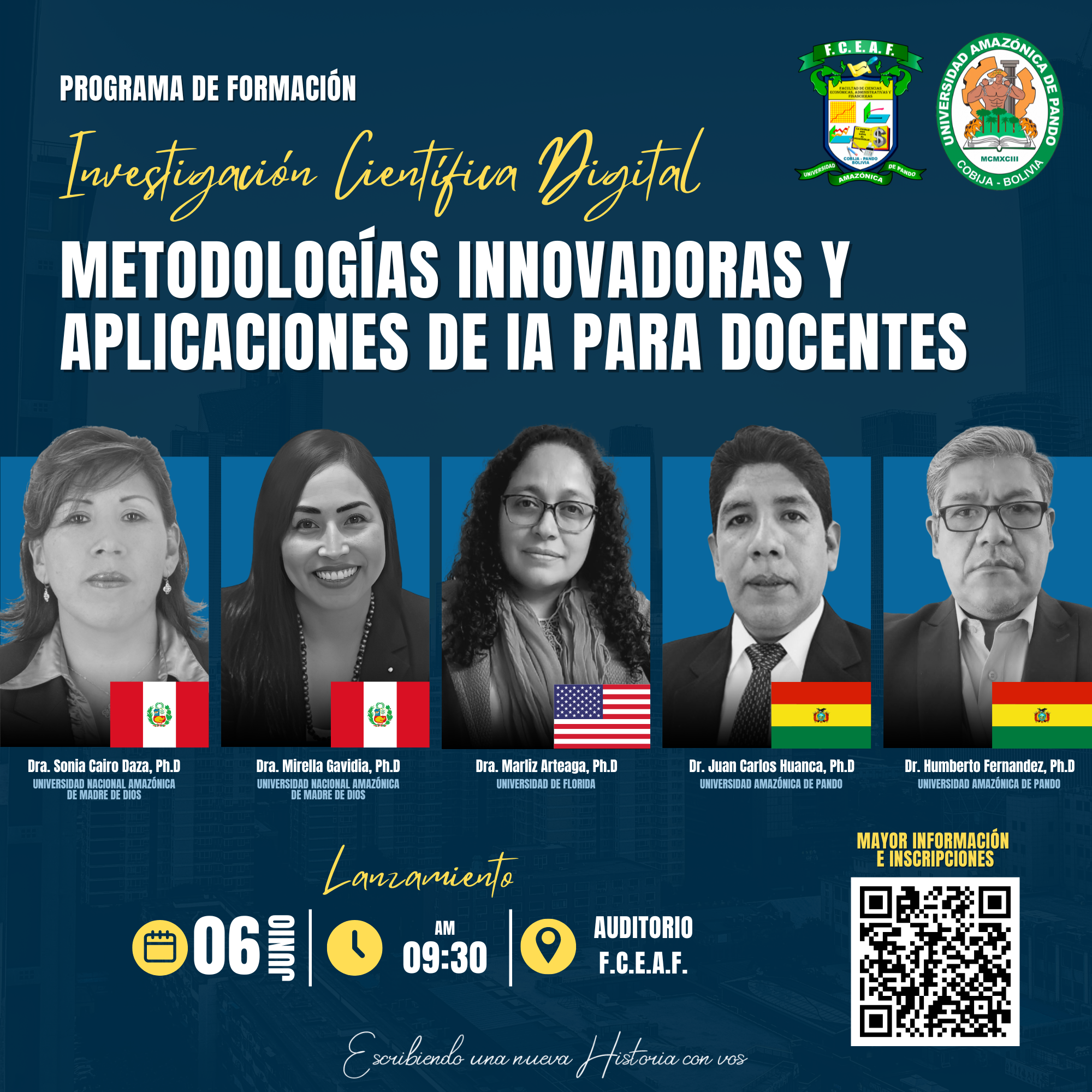 INVESTIGACIÓN CIENTÍFICA DIGITAL: METODOLOGÍAS INNOVADORAS Y APLICACIONES DE IA PARA DOCENTES UNIVERSITARIOS